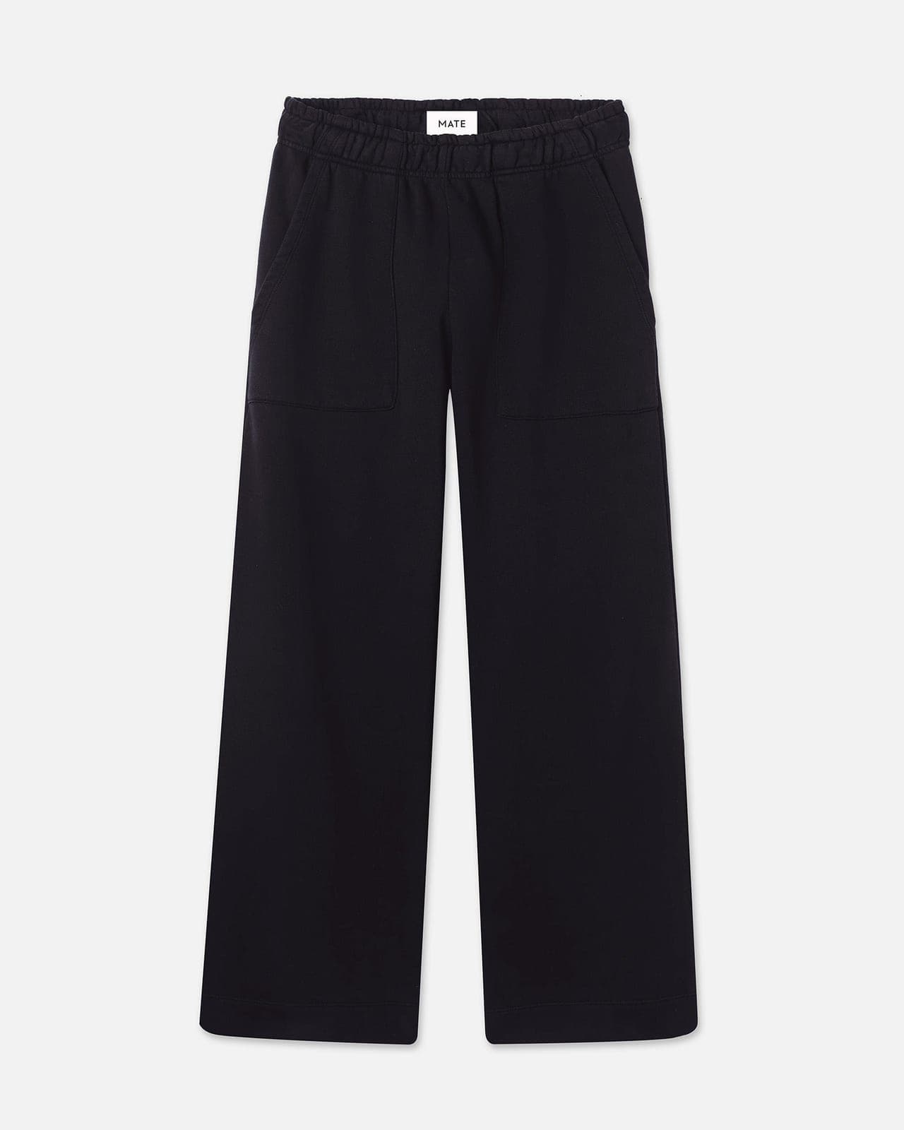 Organic Fleece Wide Leg Pant