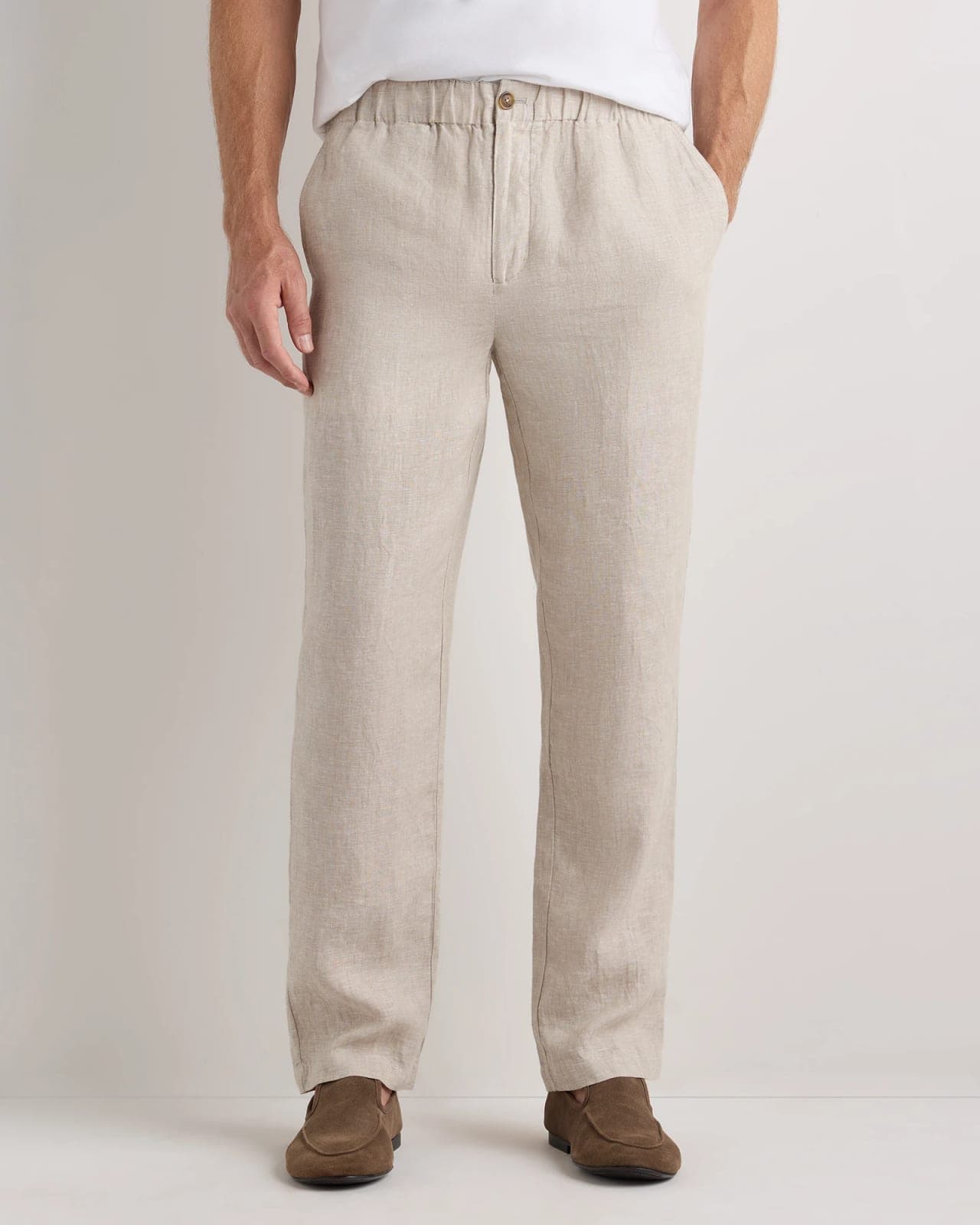 Men's 100% European Linen Pants