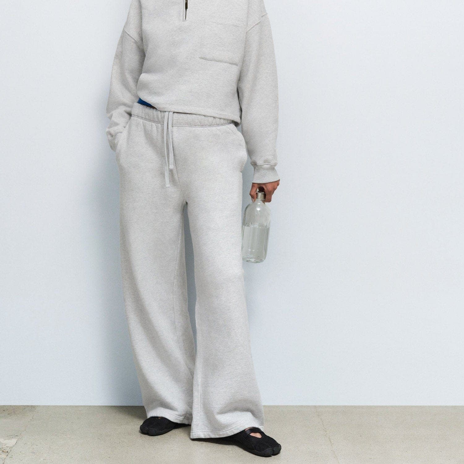 Organic Fleece Straight Leg Sweatpant