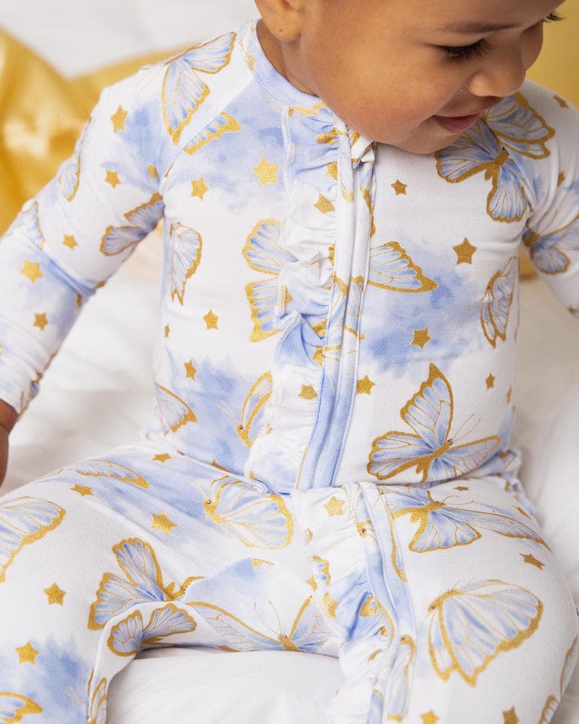 Wish Upon A Wing Convertible Ruffle Romper 1