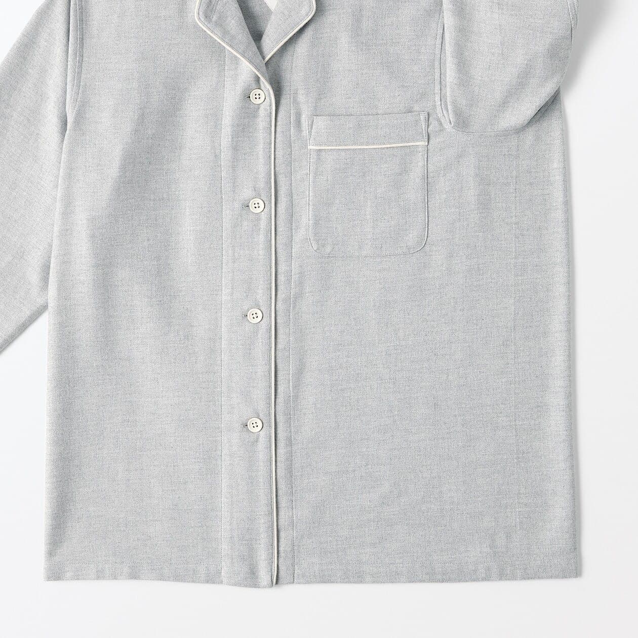 Pyjama flanelle sans couture latérale pour femme