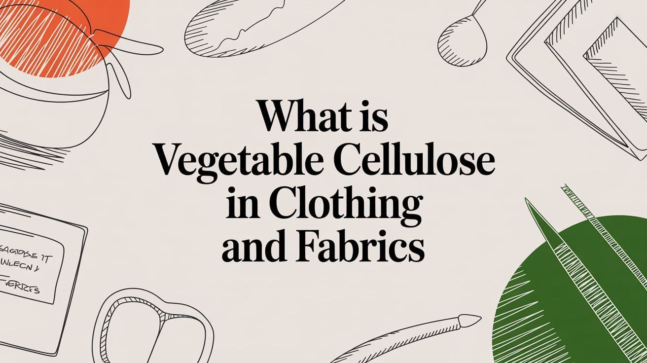What Is Vegetable Cellulose in Clothing and Fabrics?