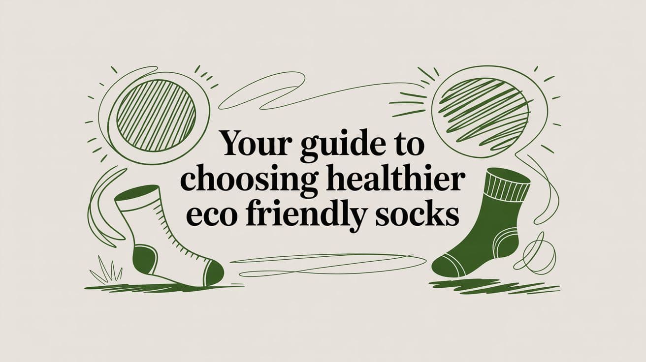Your Guide to Choosing Healthier Eco Friendly Socks