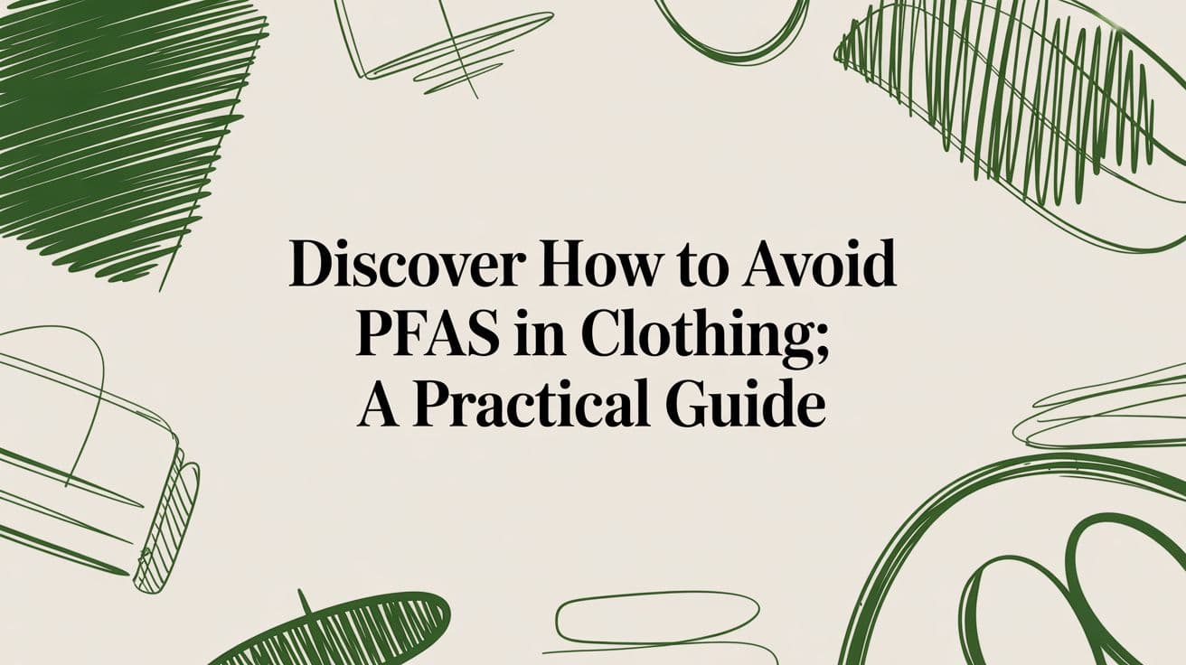 How to Avoid PFAS in Clothing: Check Claims and Evidence