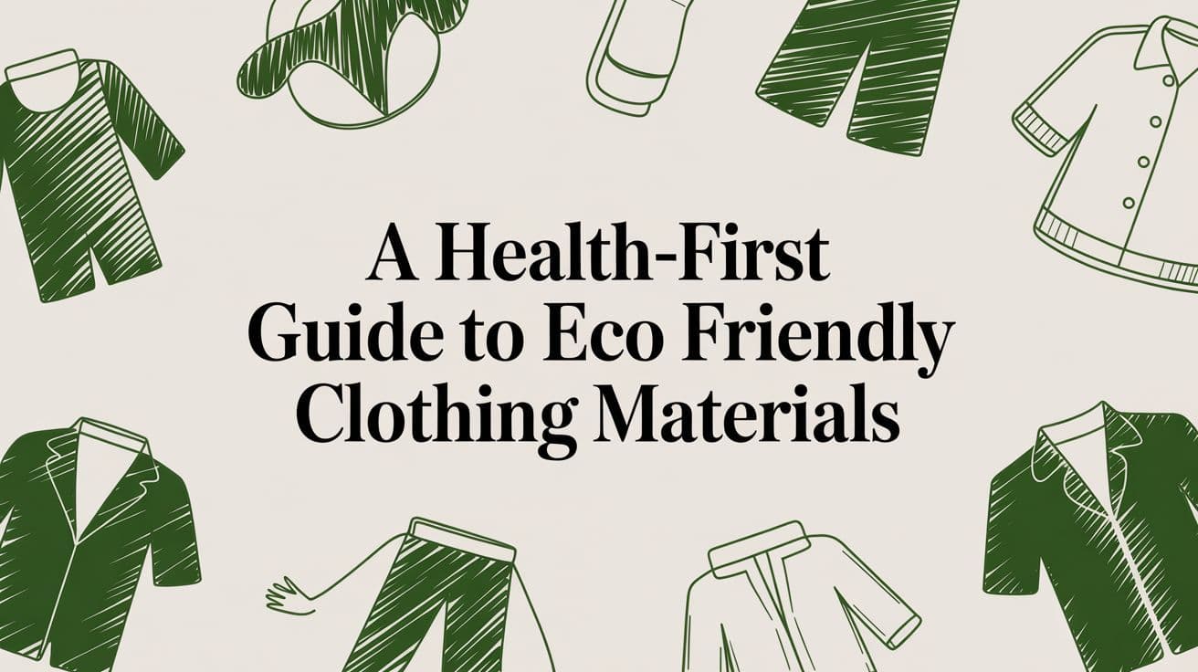 Your Health and Eco-Friendly Clothing Materials: A Guide