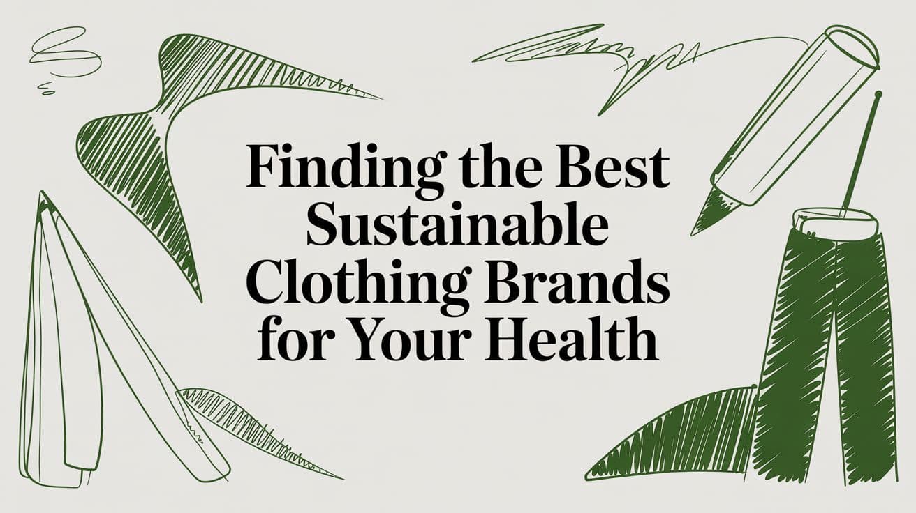 Your Health and the Best Sustainable Clothing Brands