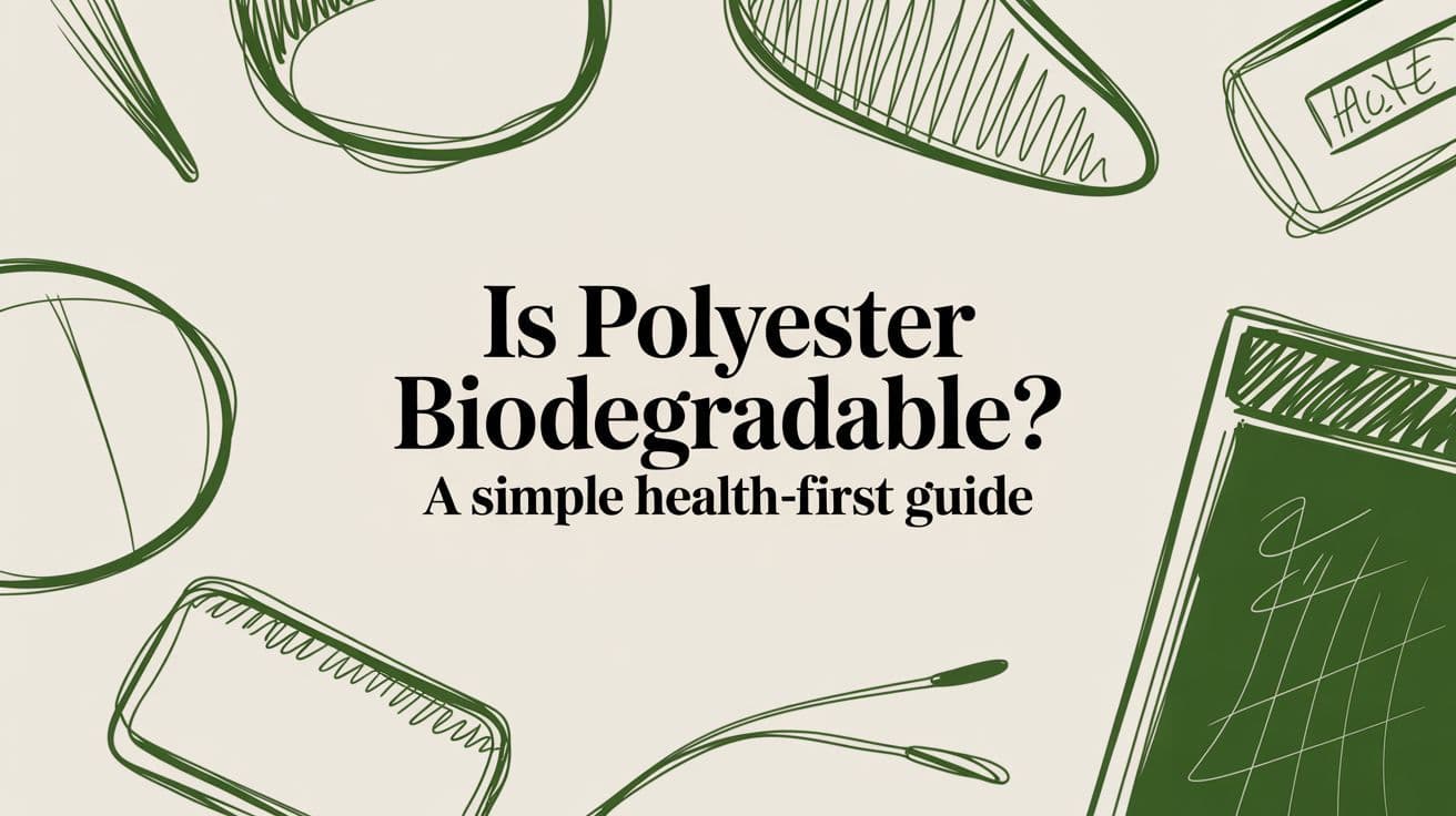 Is Polyester Biodegradable? A Health-First Analysis