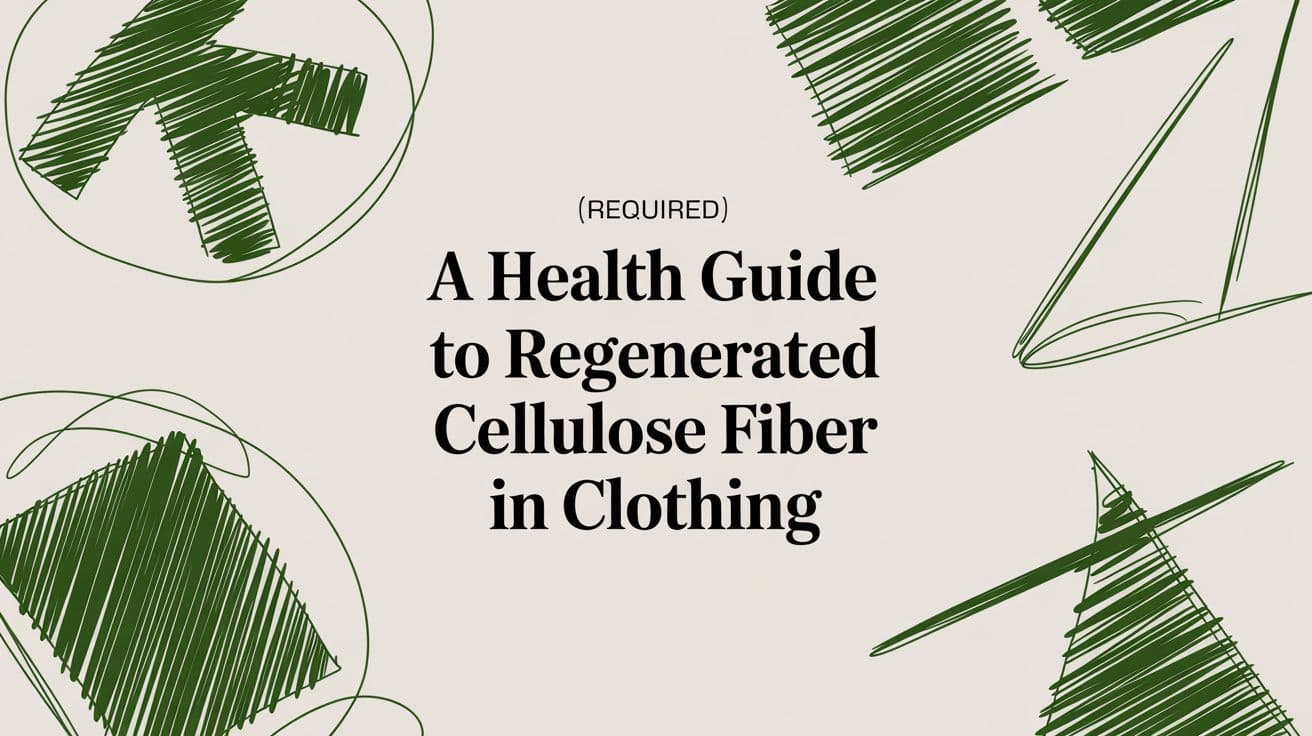 A Health Guide to Regenerated Cellulose Fiber