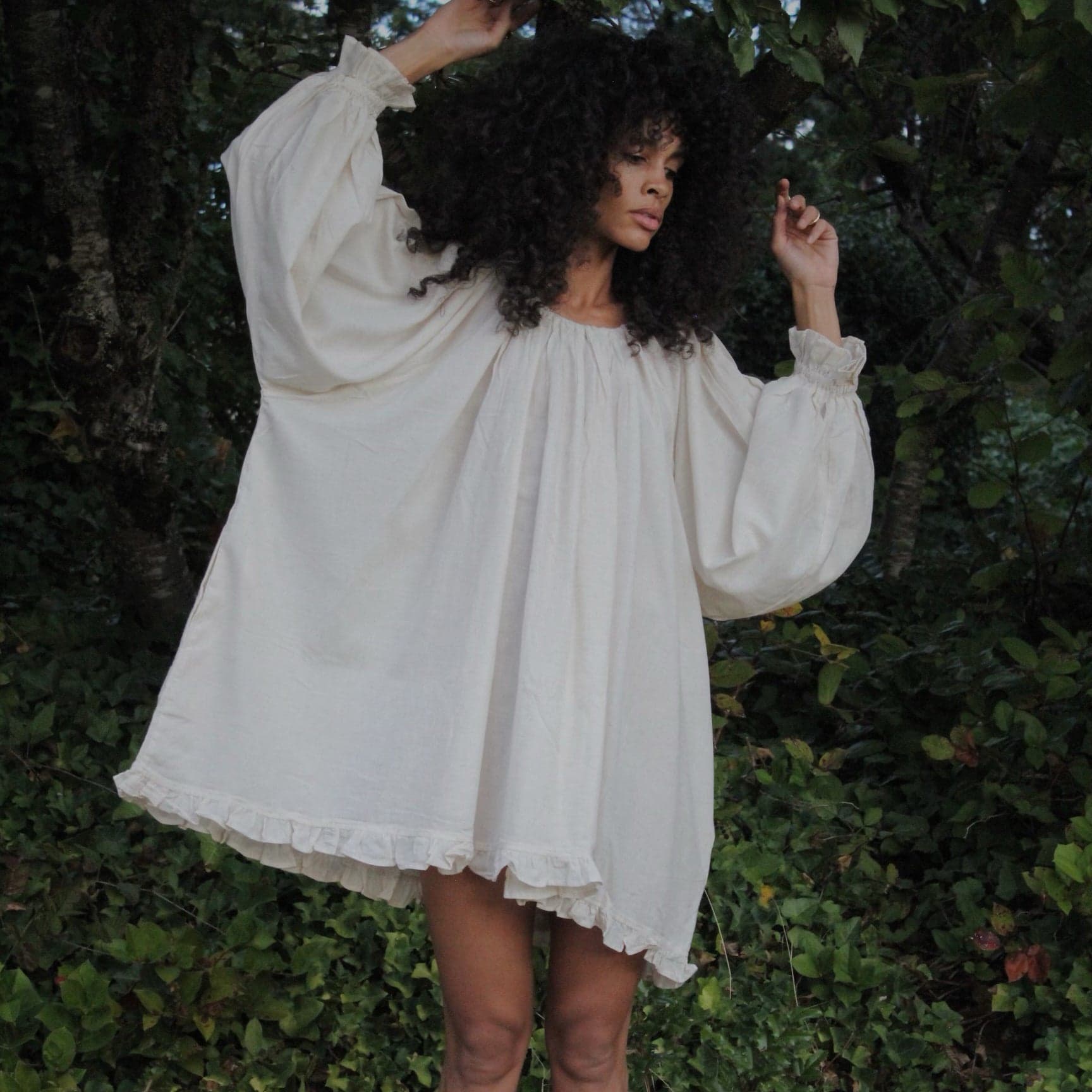 OPAL - BUTTERMILK Smock Dress 1