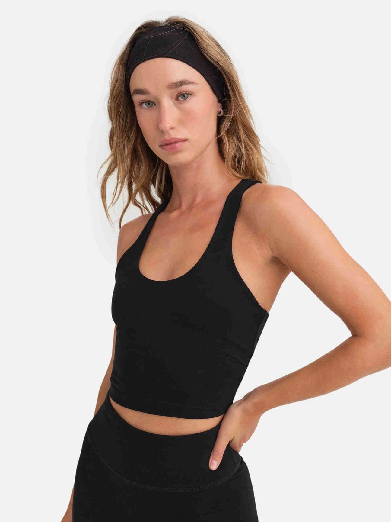 Organic Stretch Racer Tank 1