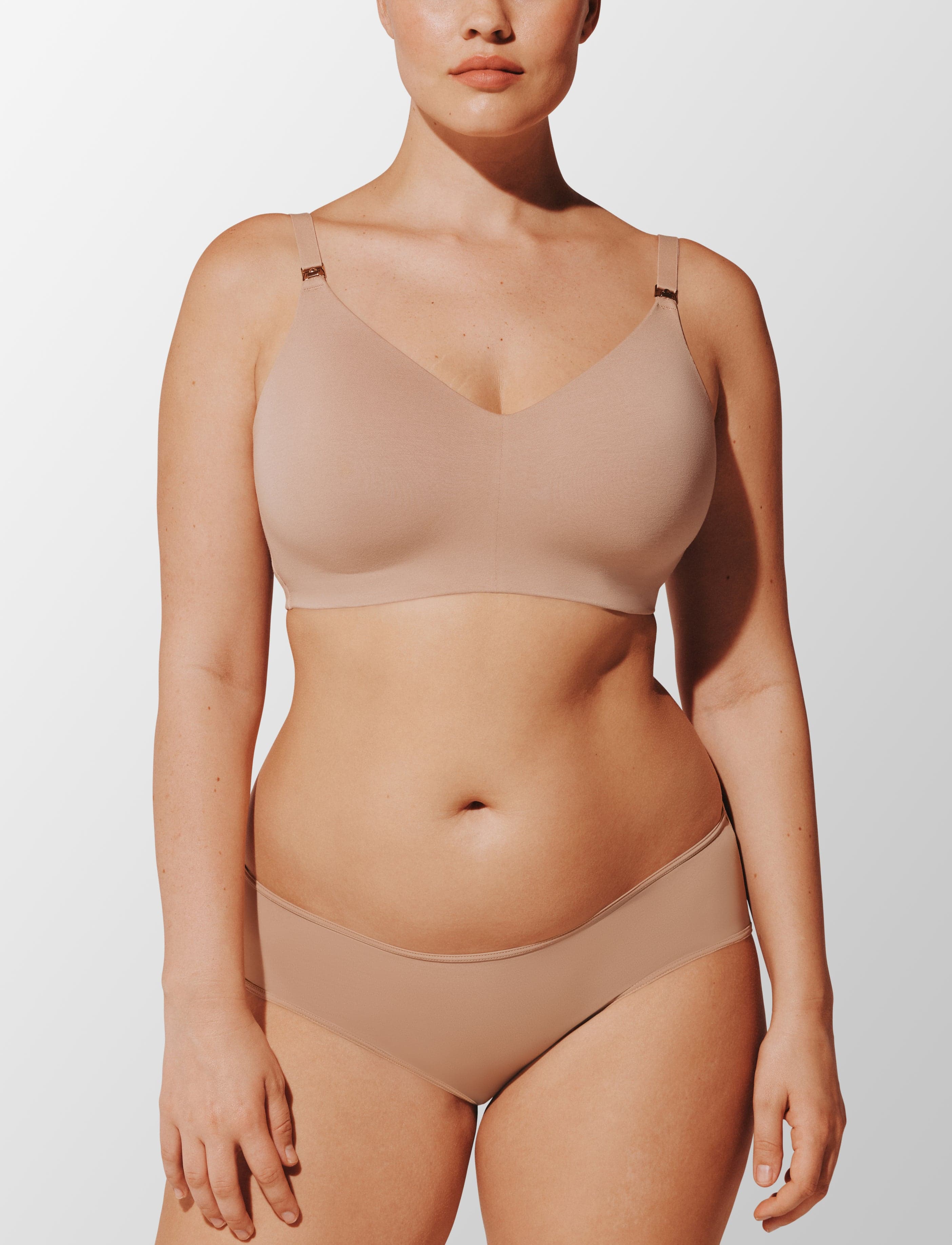 Organic Cloud Cotton Wireless Nursing Bra 1