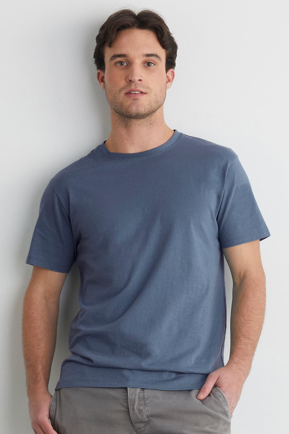 Men's 100% Organic Cotton Crew Neck T-Shirt 1