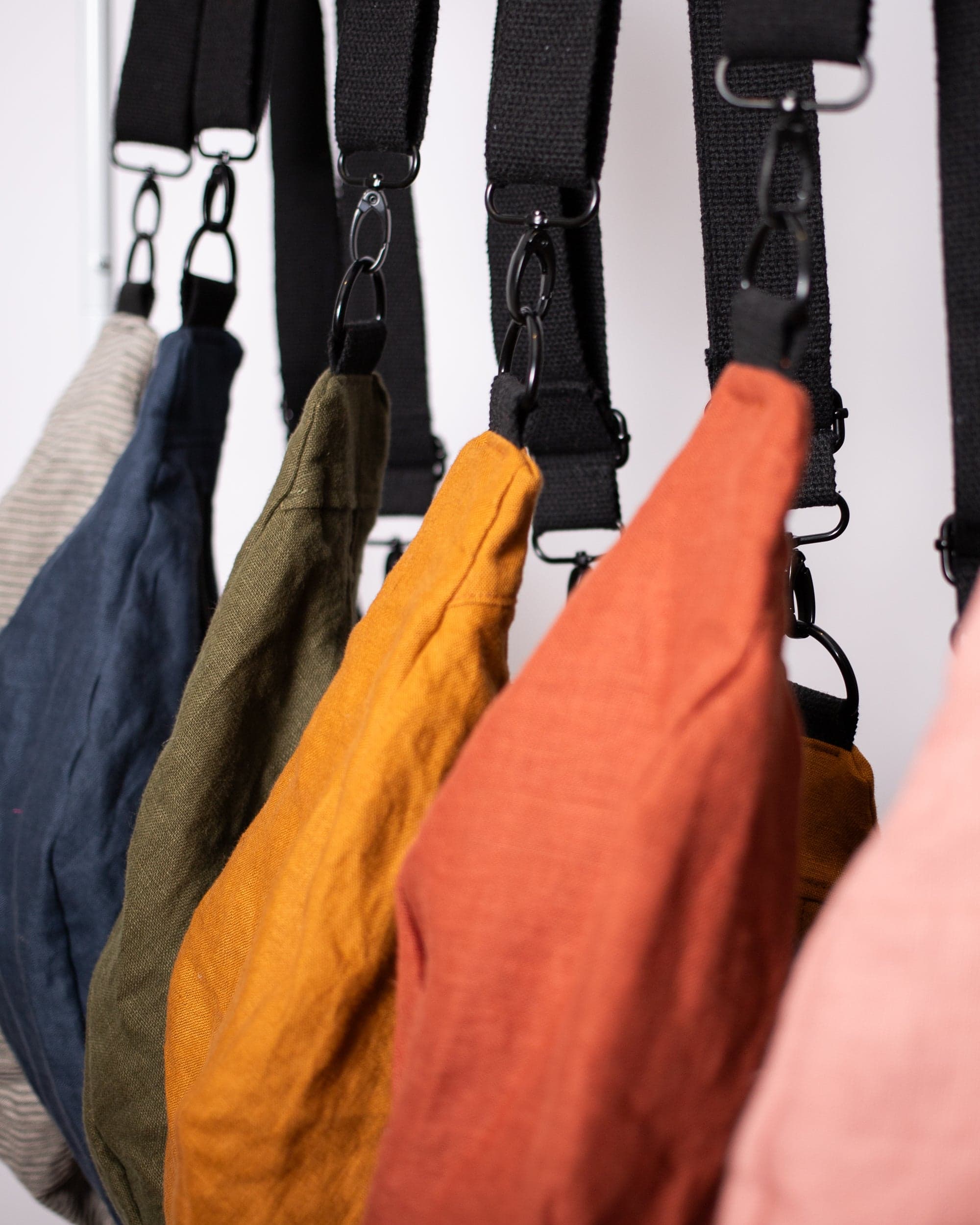 Crescent Bag | Minimal Diaper Bag | Over The Shoulder Purse