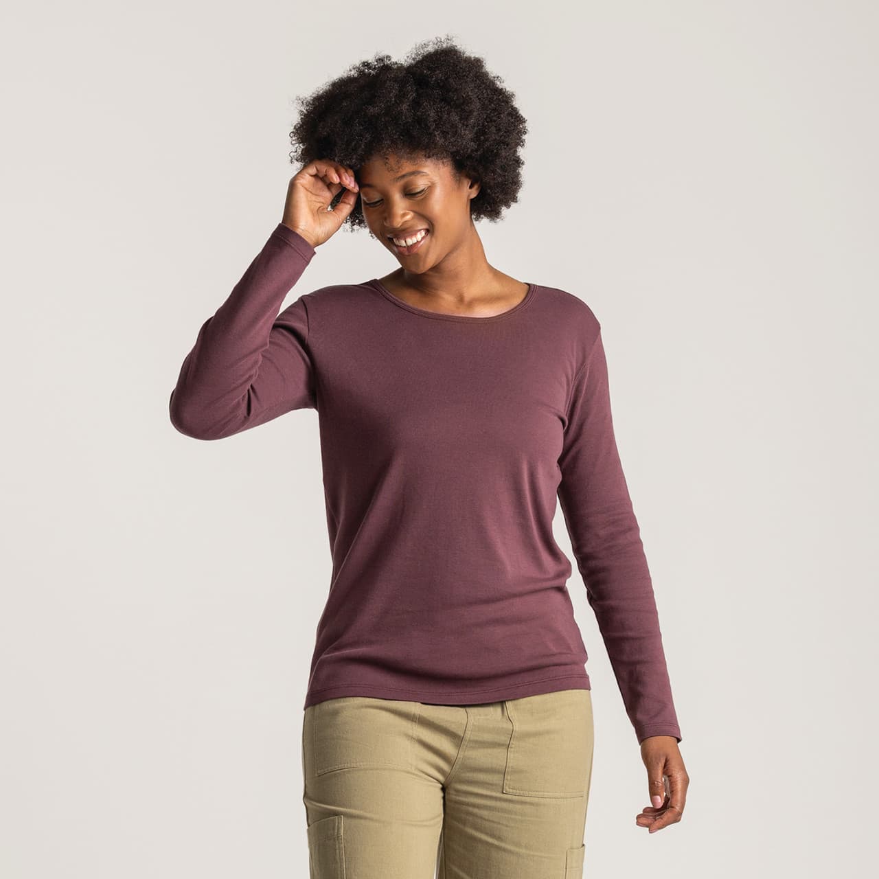 100% Regenerative Organic Certified® Cotton - Layering Tee 1