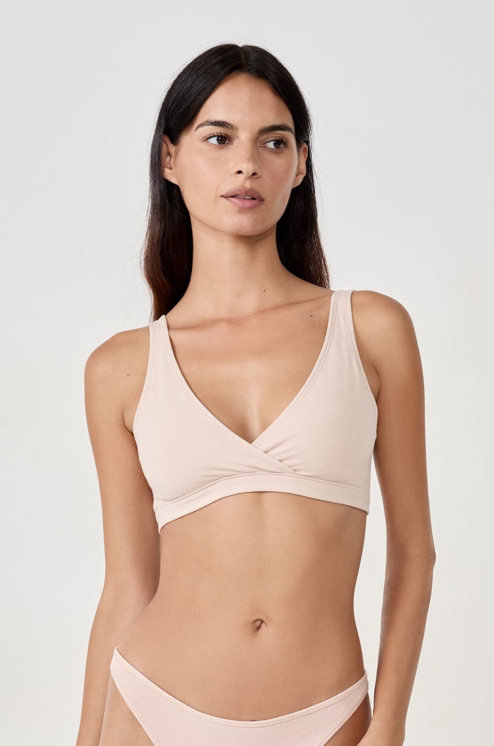 Reversible Stretchy Organic Cotton Bralette