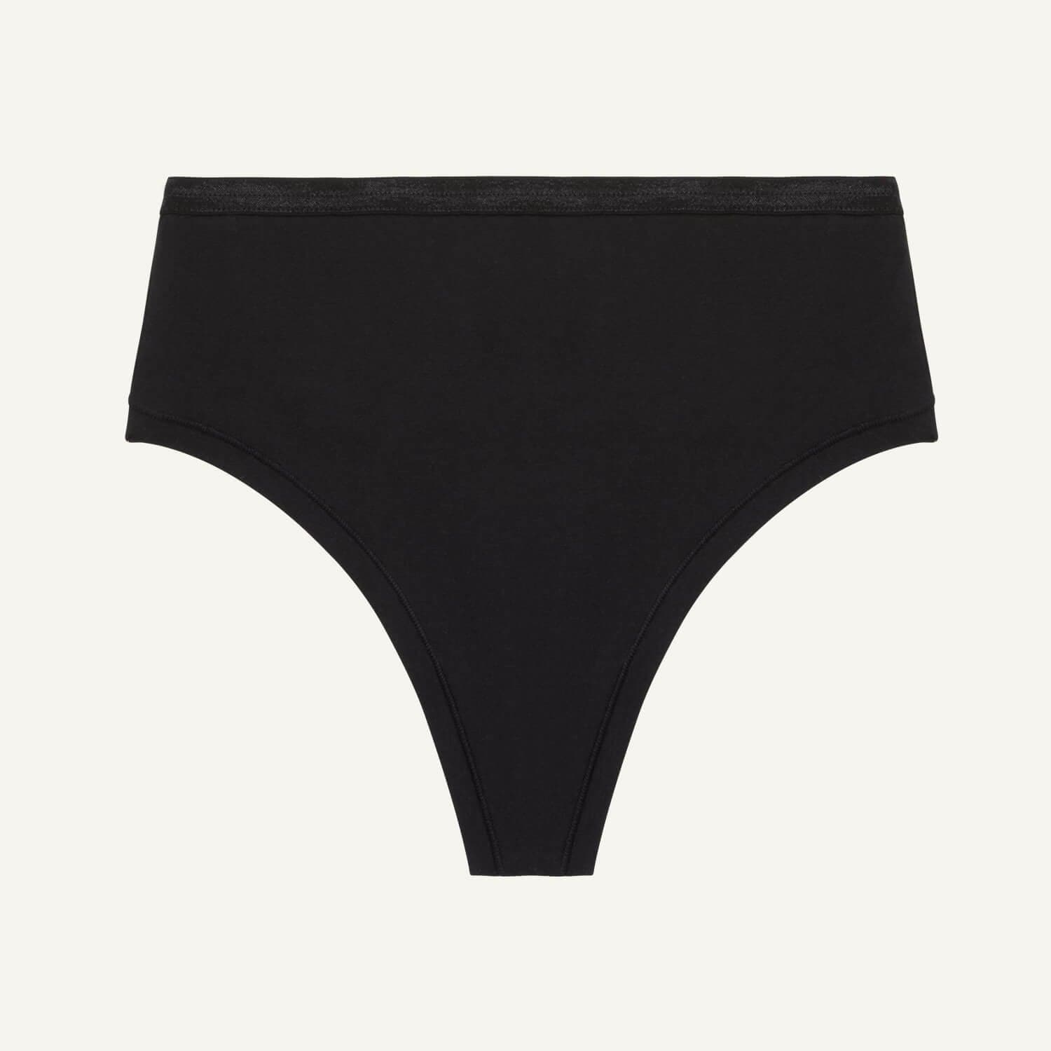 Organic Cotton High-Rise Thong 1