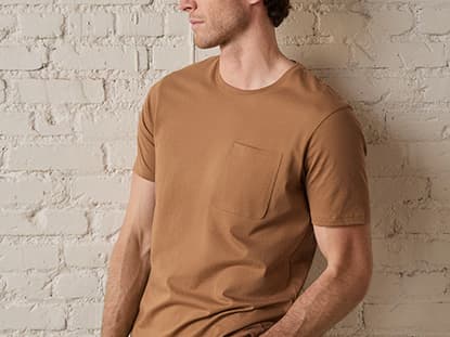 Luxe Essential Slim Fit V-Neck Tee
