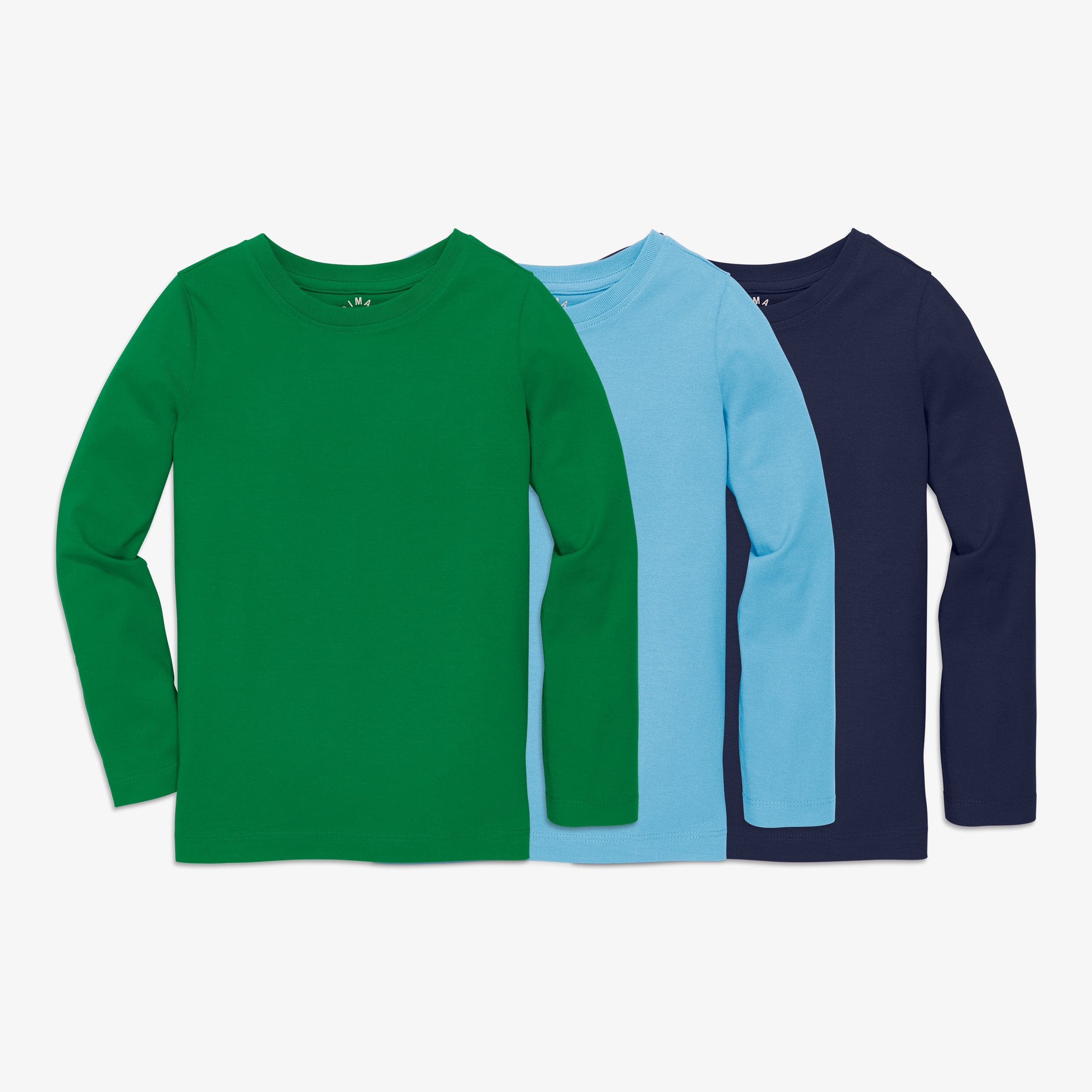 Kids long sleeve slim tee 3-pack 1
