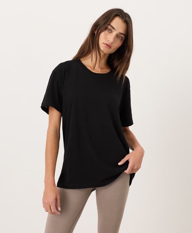 Featherweight Slub Relaxed Crewneck Tee