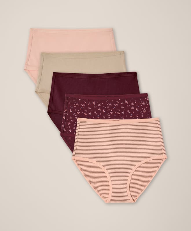 Organic Everyday High Rise Brief 5-Pack