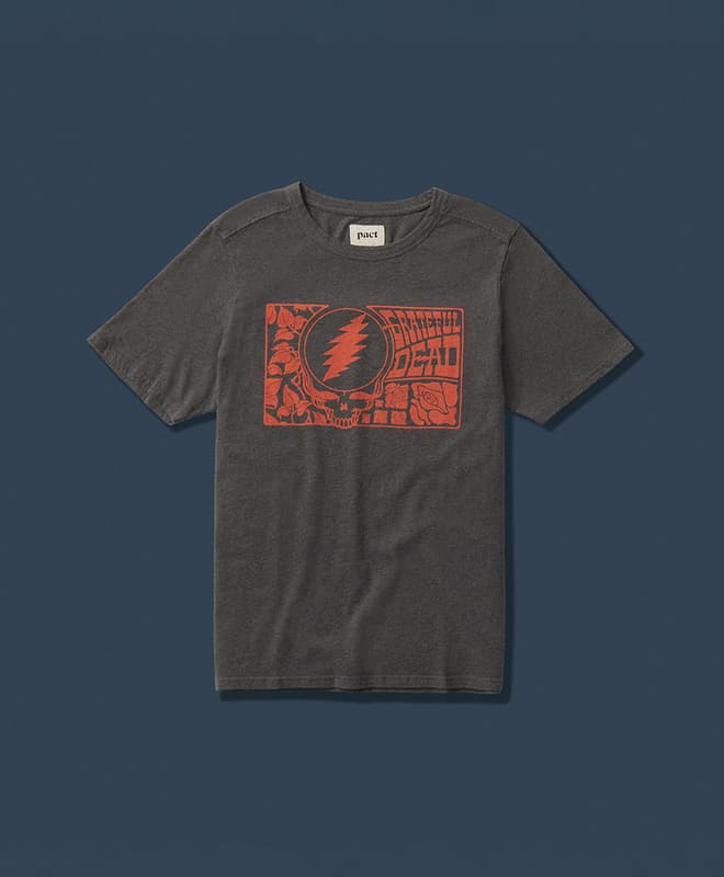 Grateful Dead X Pact Graphic Tee 1