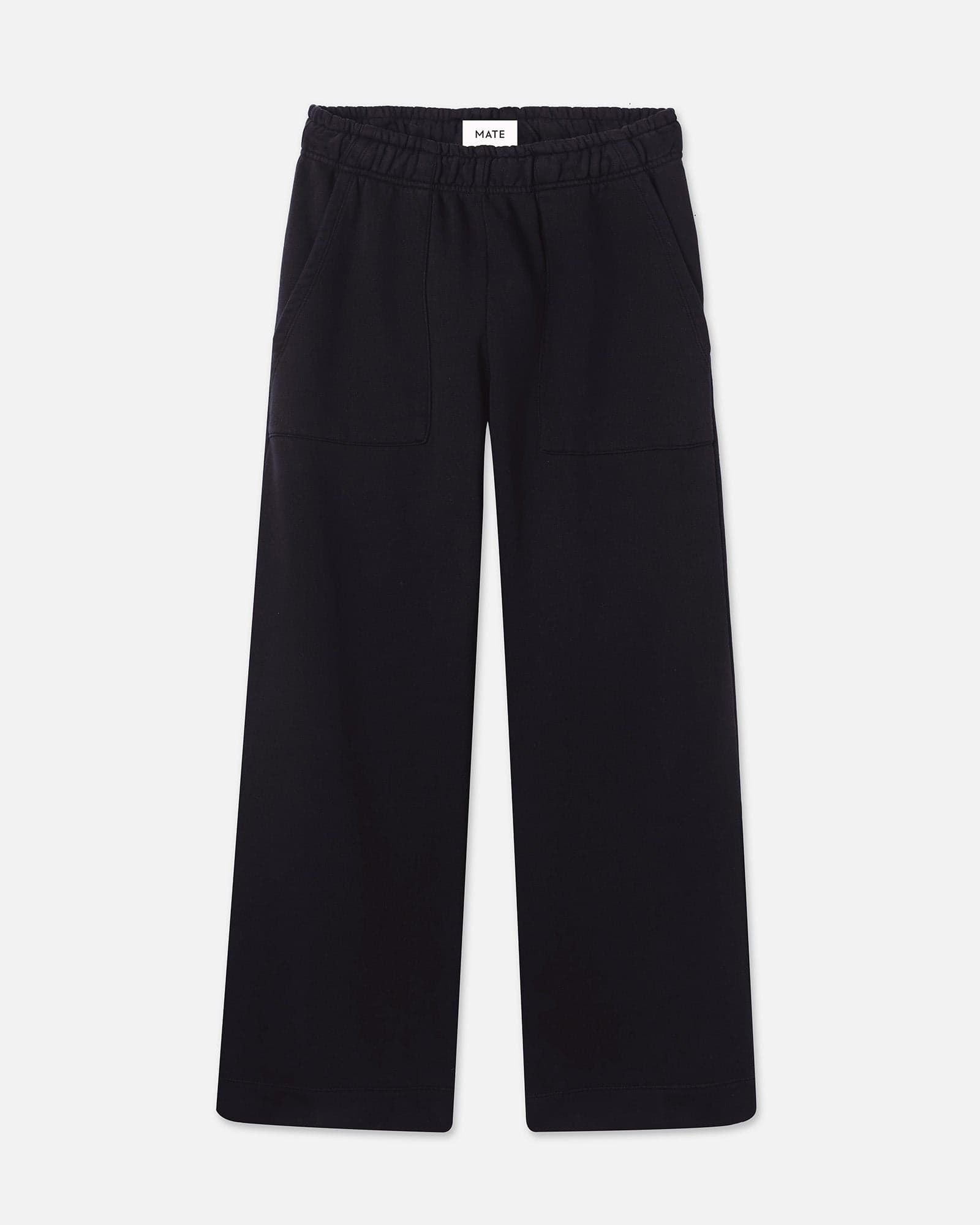 Organic Fleece Wide Leg Pant 1