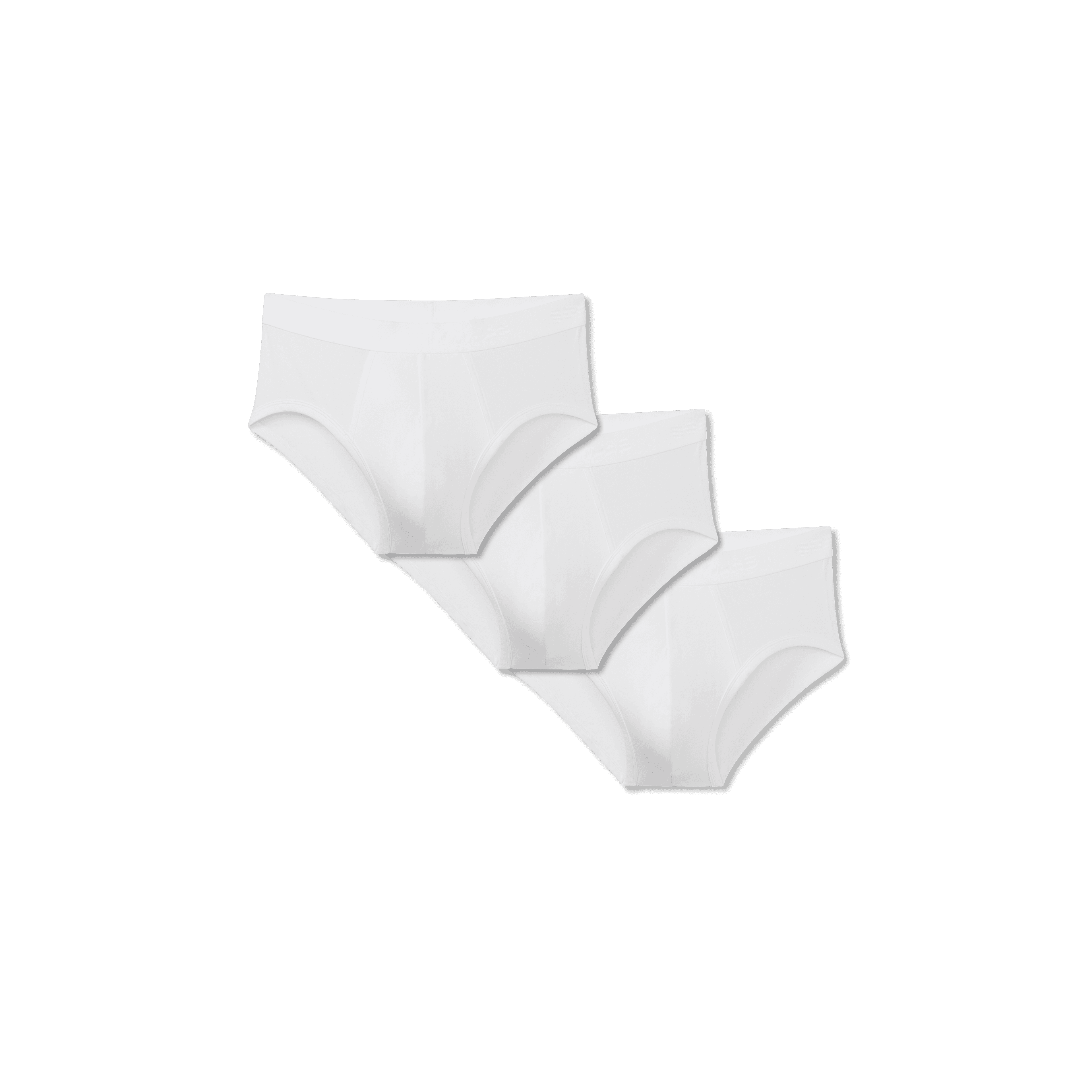 Men's Cotton Modal Blend Flyless Brief 3-Pack 1