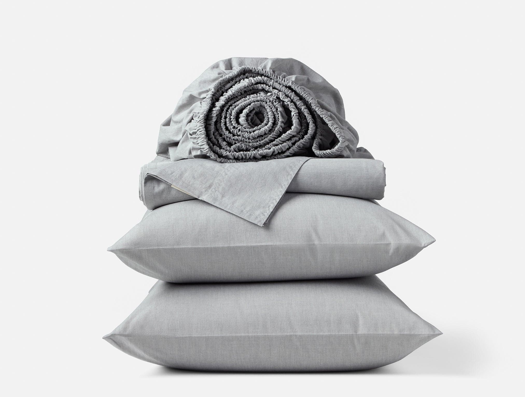 Organic Crinkled Percale™ Sheet Set 1