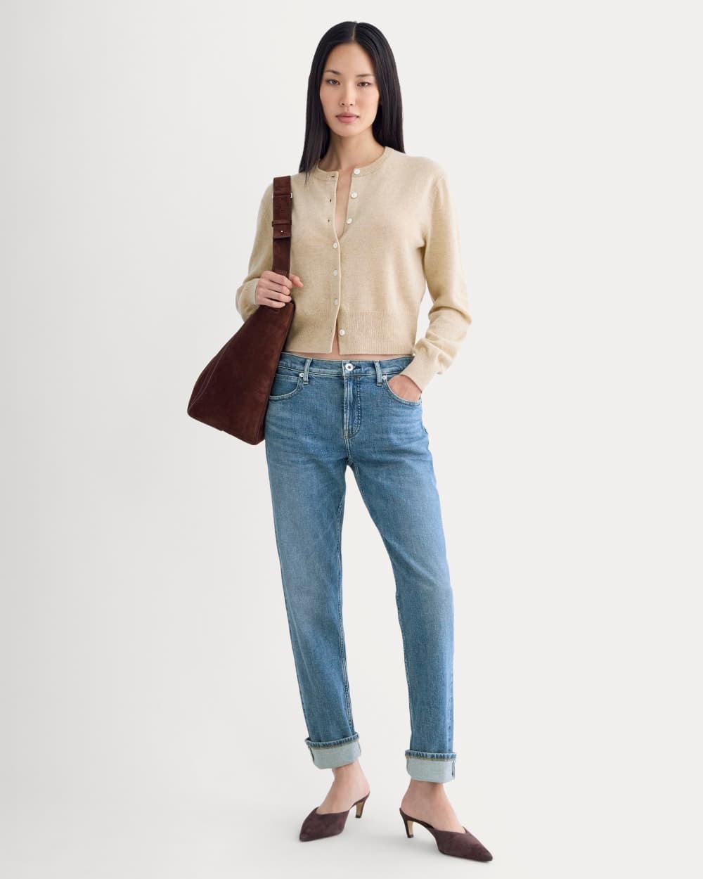 Selvedge Straight Jean | Mid Indigo Wash 1