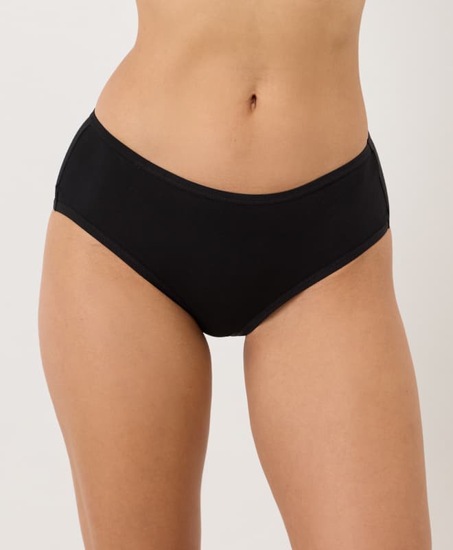 Women’s Everyday Mid Rise Hipster 5-pack made with Organic Cotton