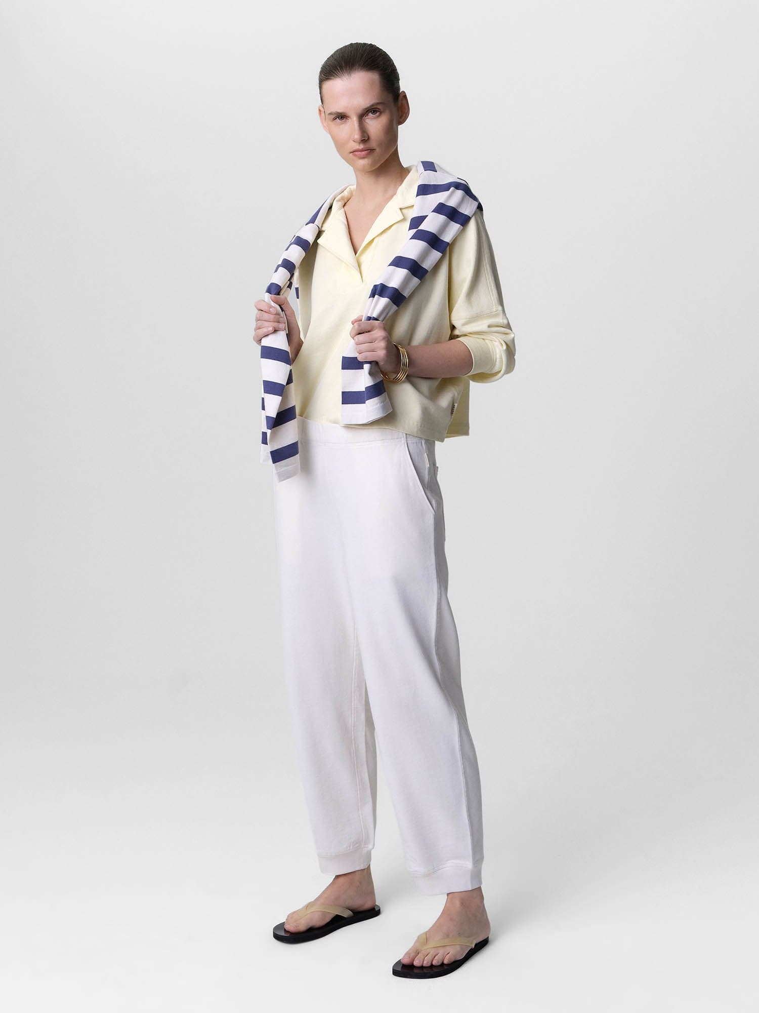 Organic Lightweight Terry Sweatpants 1