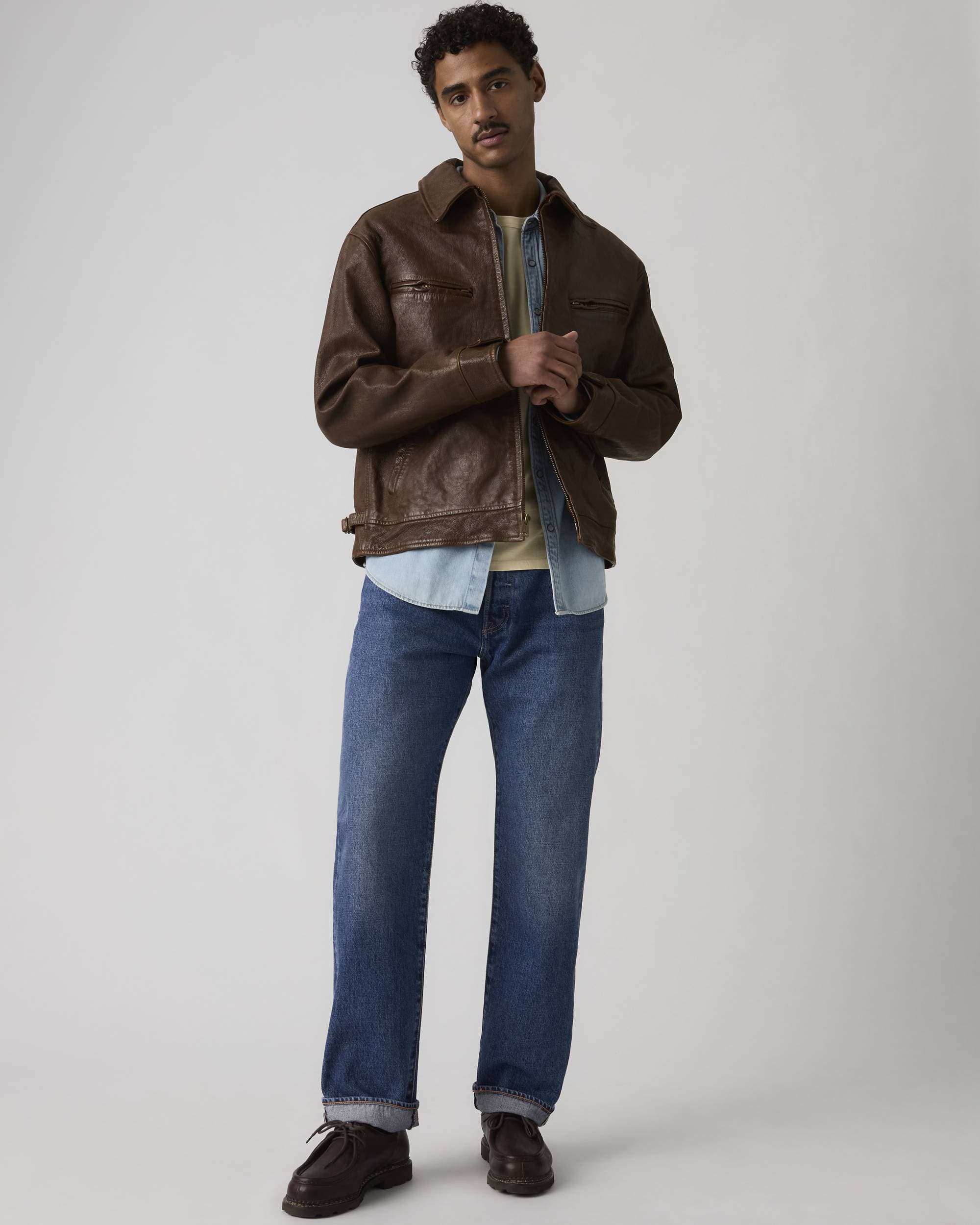 501® Relaxed Selvedge Men's Jeans 1