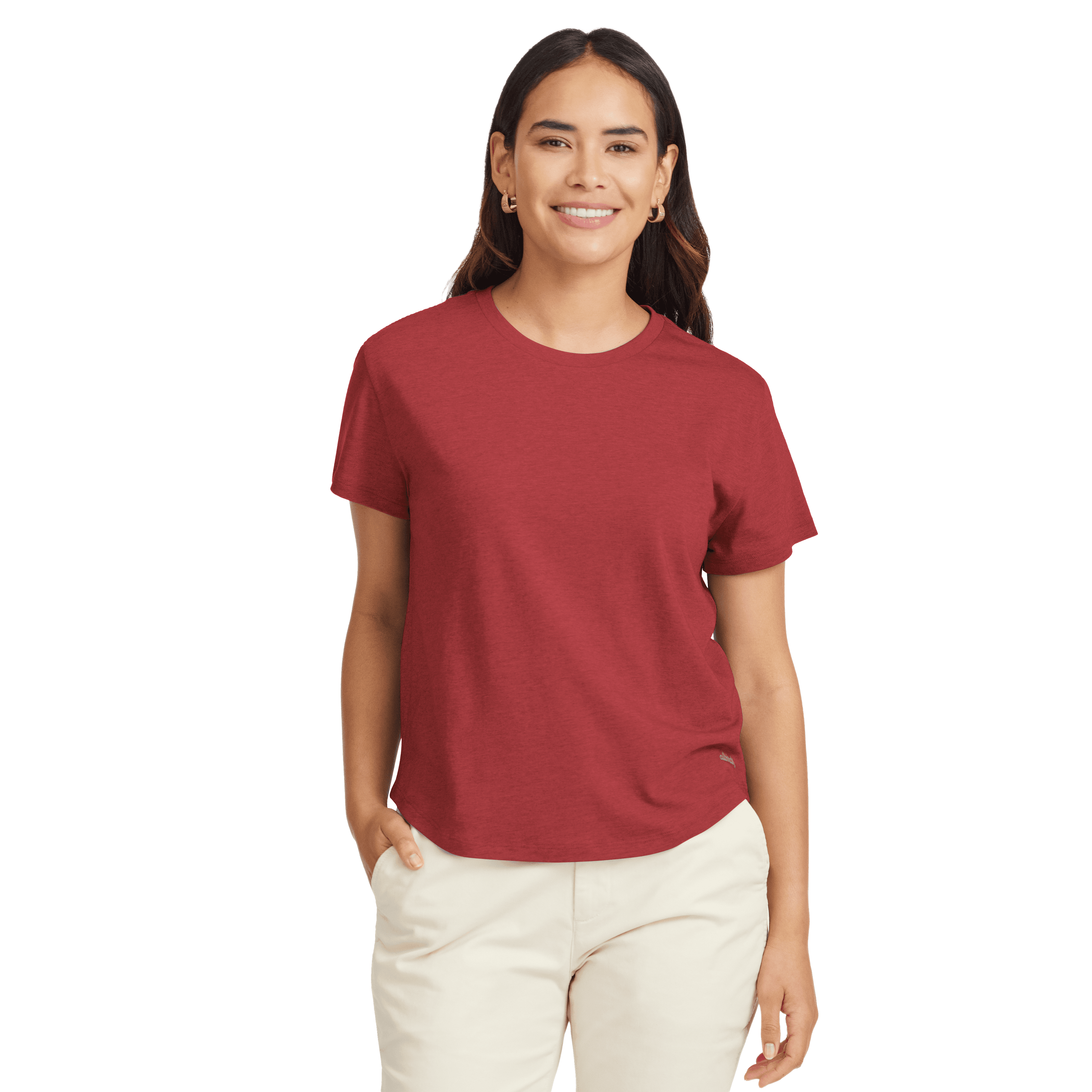 Women's Soft Merino Tee - Spice