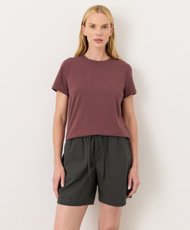 Luxe Essential Crewneck Tee