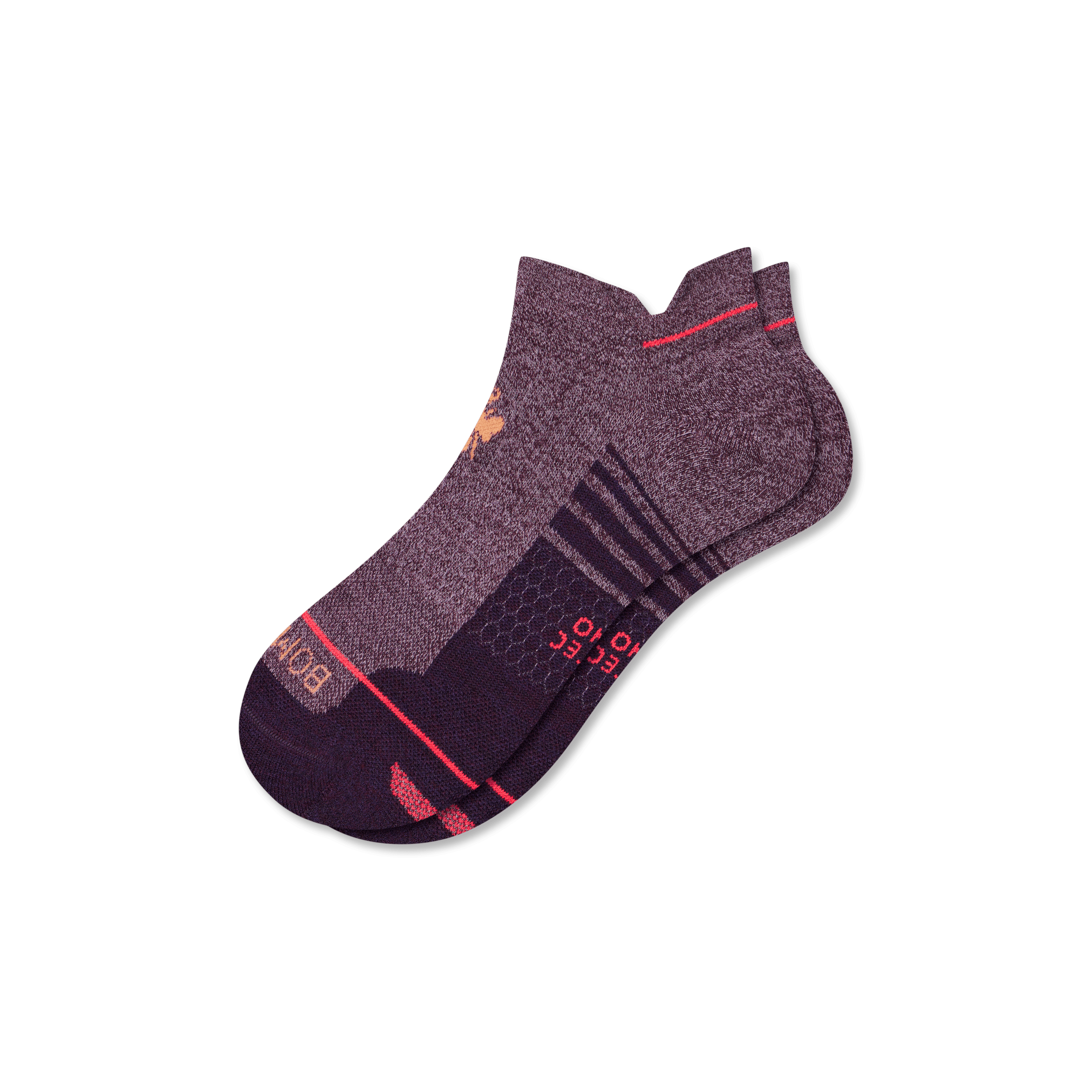Women's Merino Wool Blend Run Ankle Socks 1