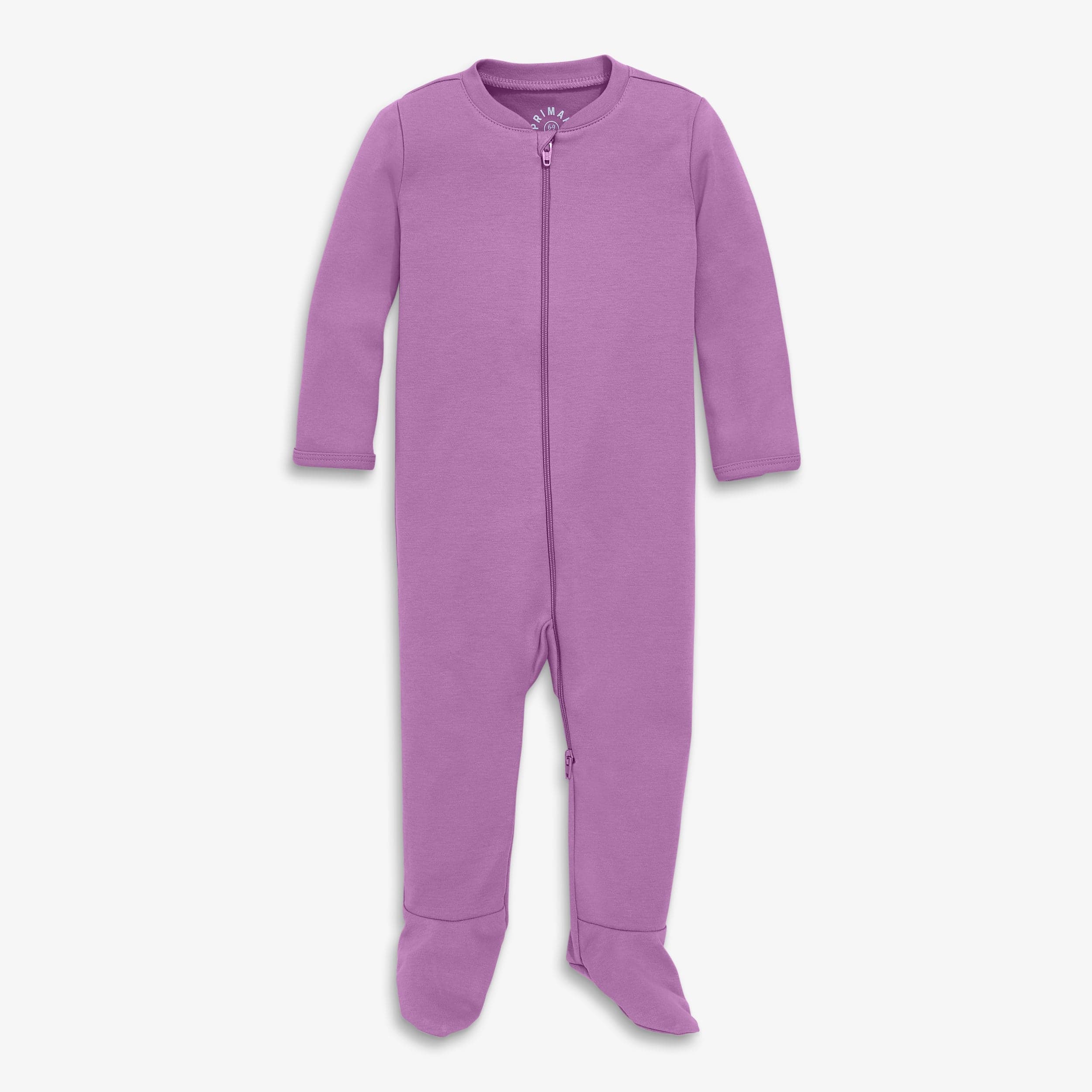 The baby organic zip footie