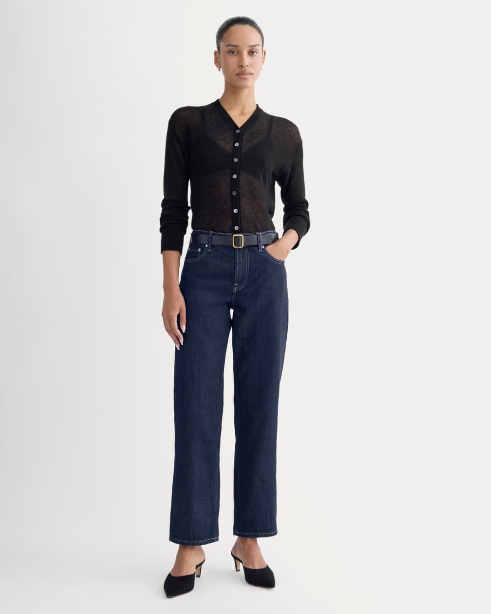 Low-Rise Straight Jean 1