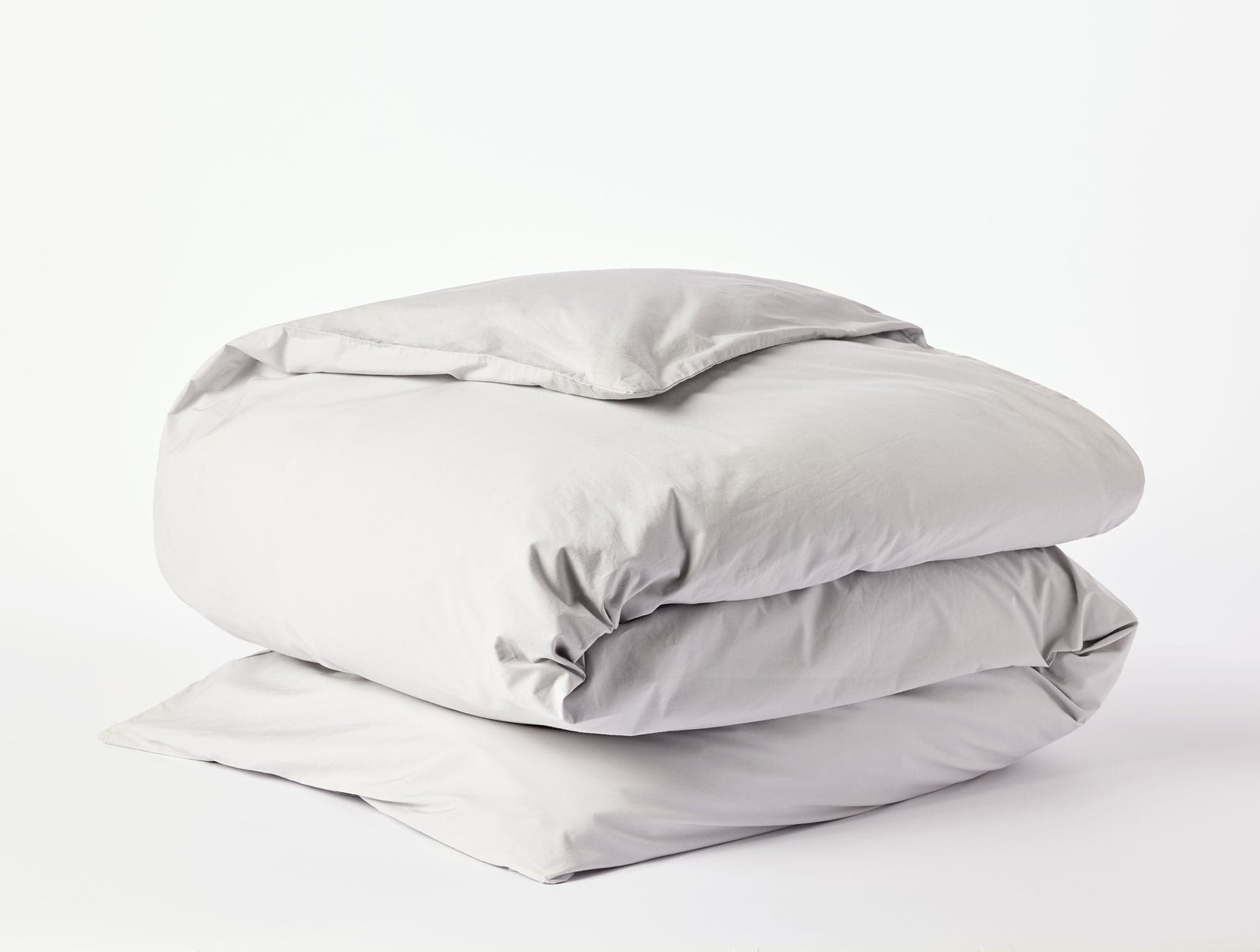 Refined Organic Percale Duvet Cover 1