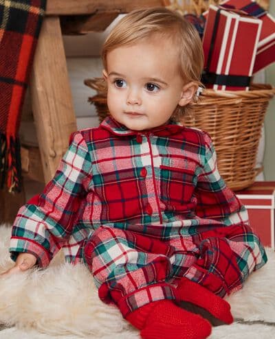 Baby Holiday Flannel Sleeper