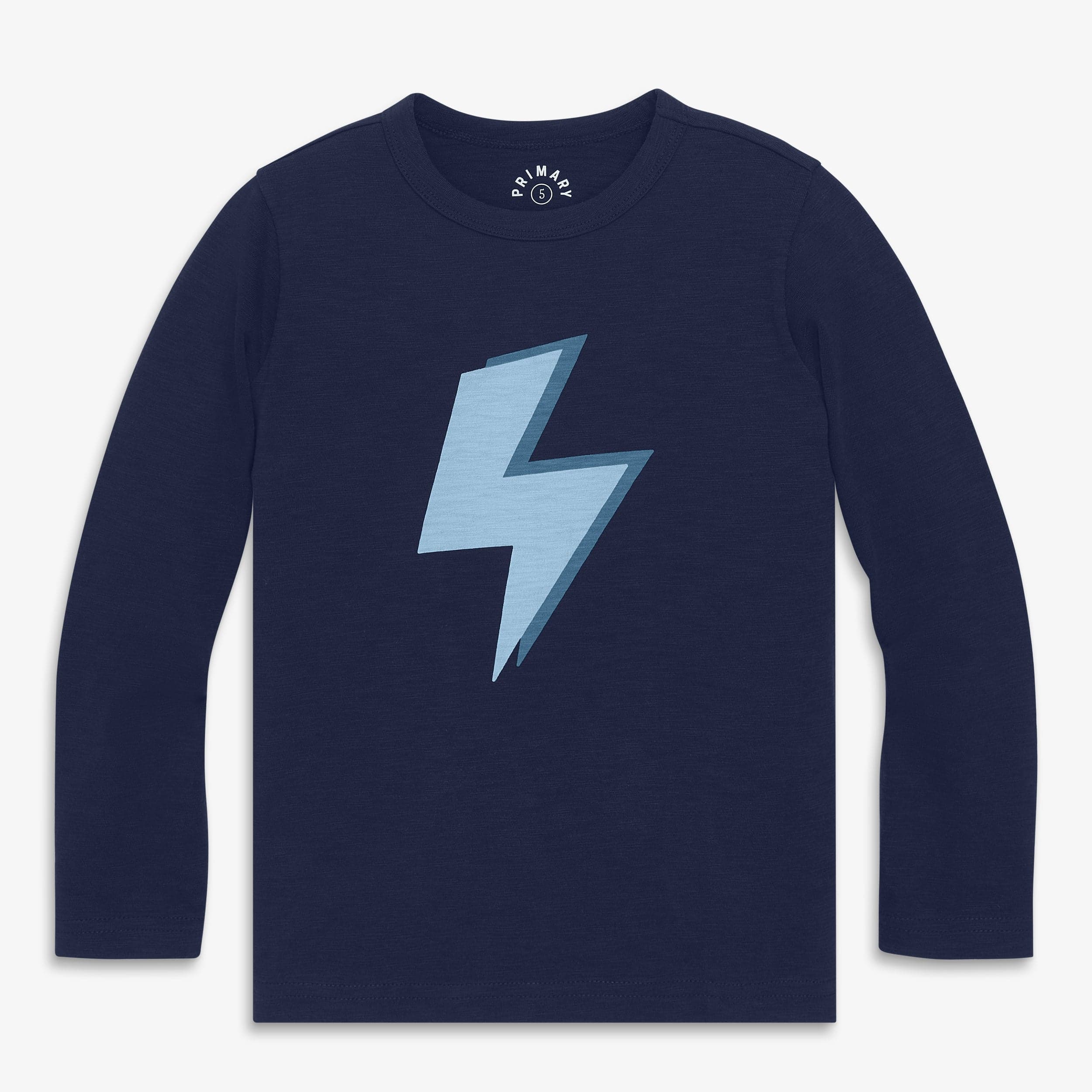Kids long sleeve bolt tee