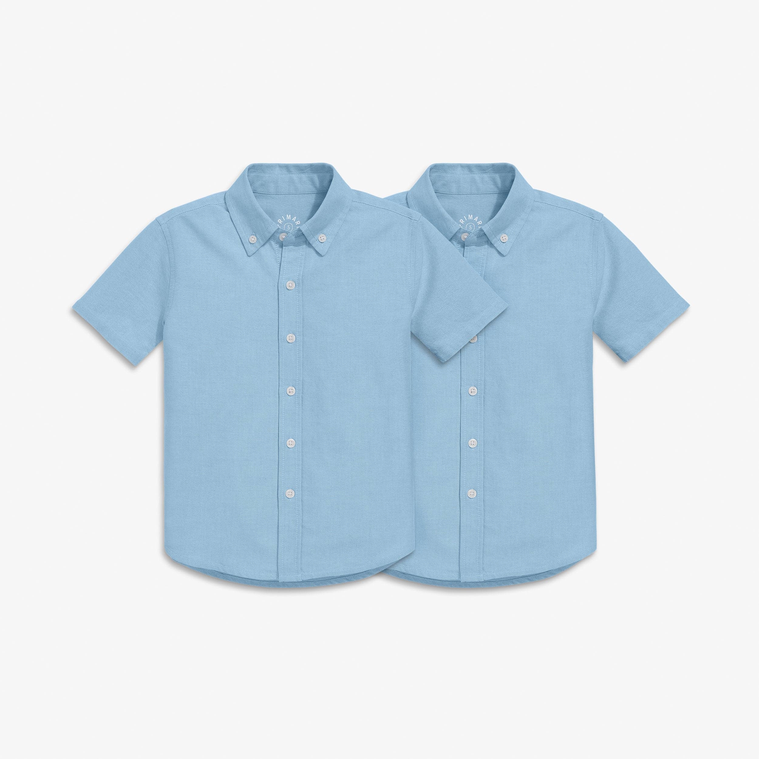 Kids short sleeve oxford shirt 2-pack 1