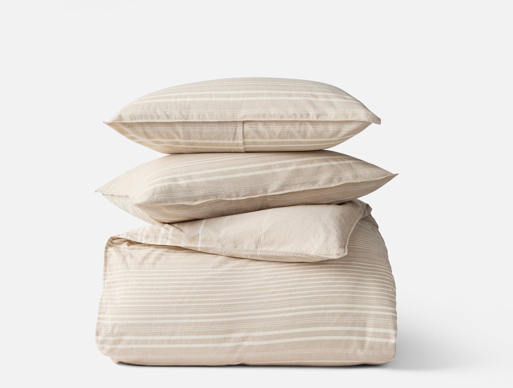 Little Sur Stripe Organic Duvet Set 1
