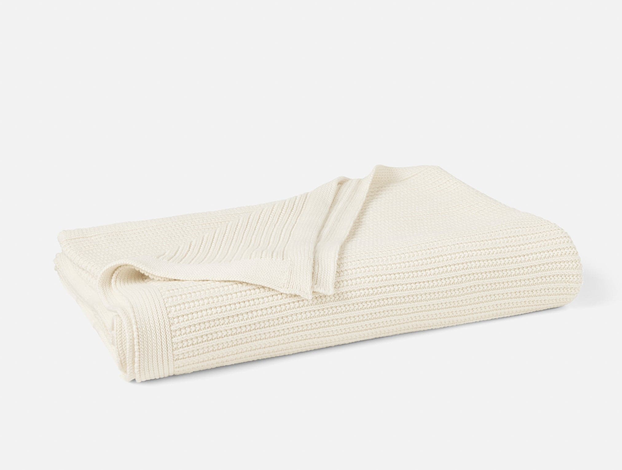 Linea Organic Knit Throw 1