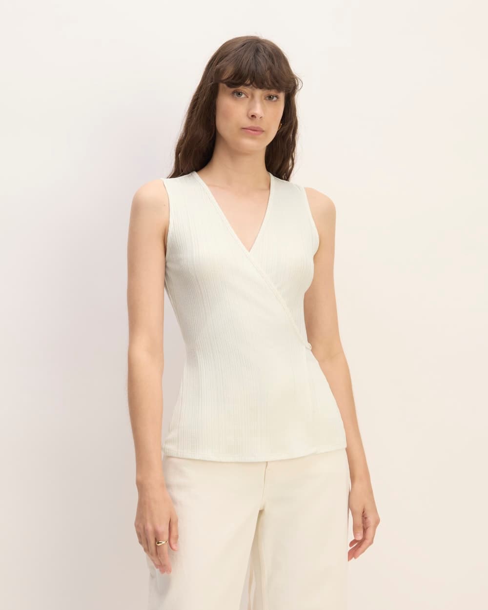 The Rib Wrap Top