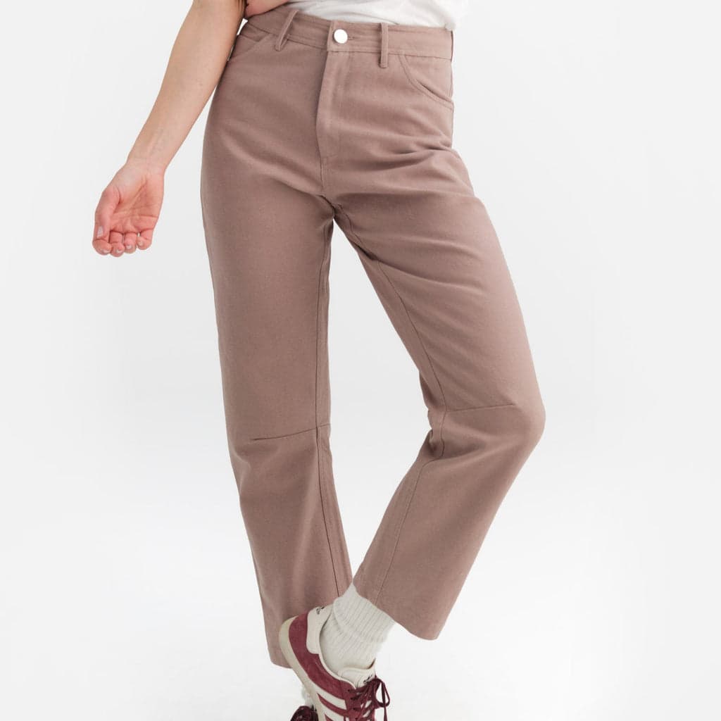 Organic Cotton Canvas Five Pocket Pant 1