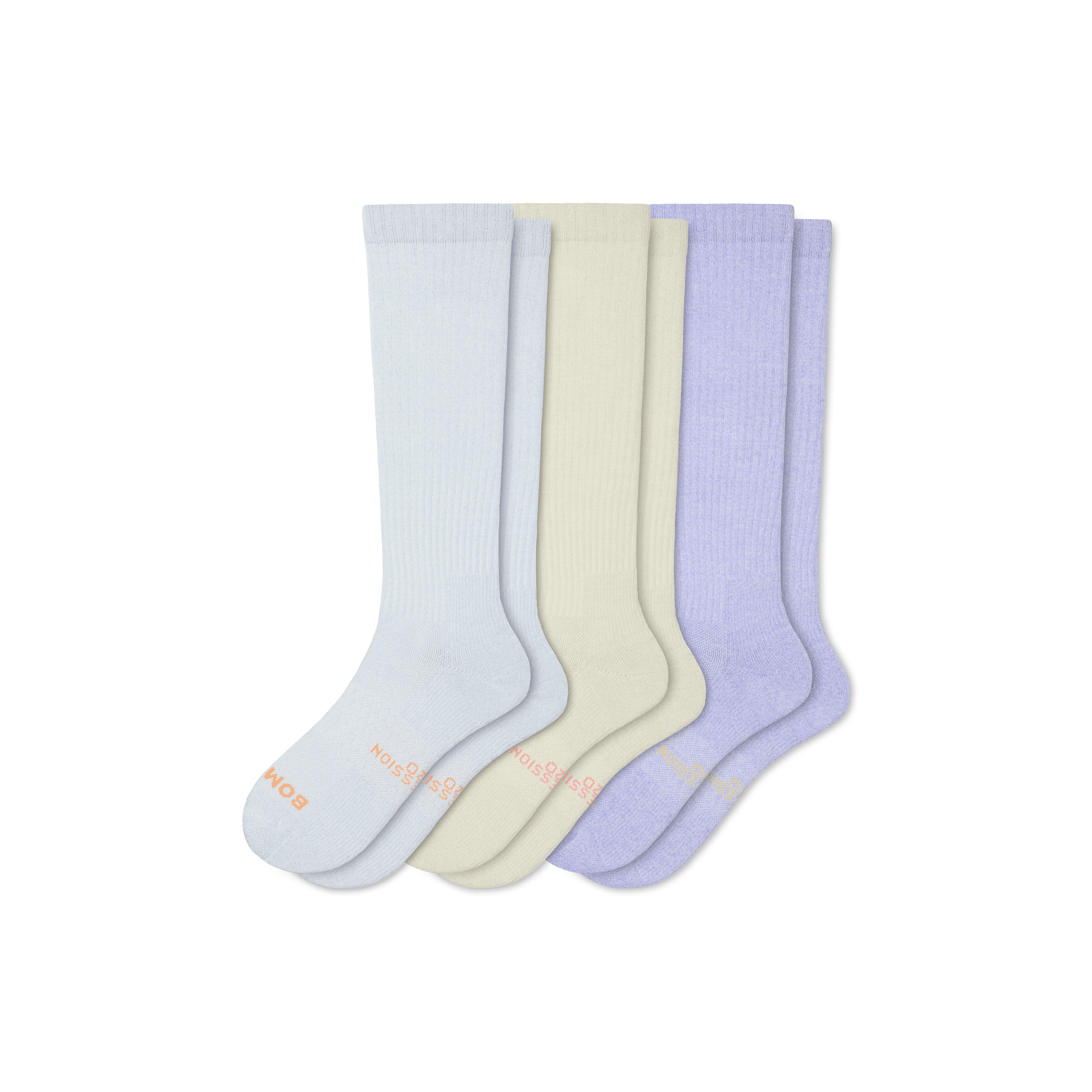 Women's Everyday Compression Knee High Sock 3-Pack (15-20mmHg)