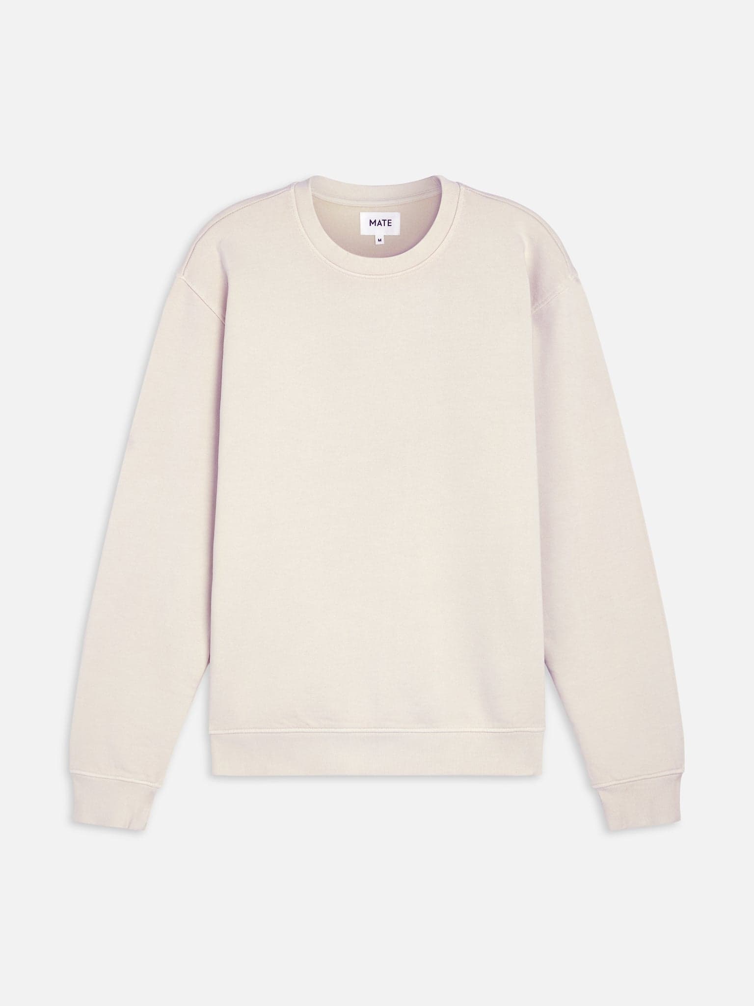 Men's Organic Fleece Crew Neck Sweatshirt 1