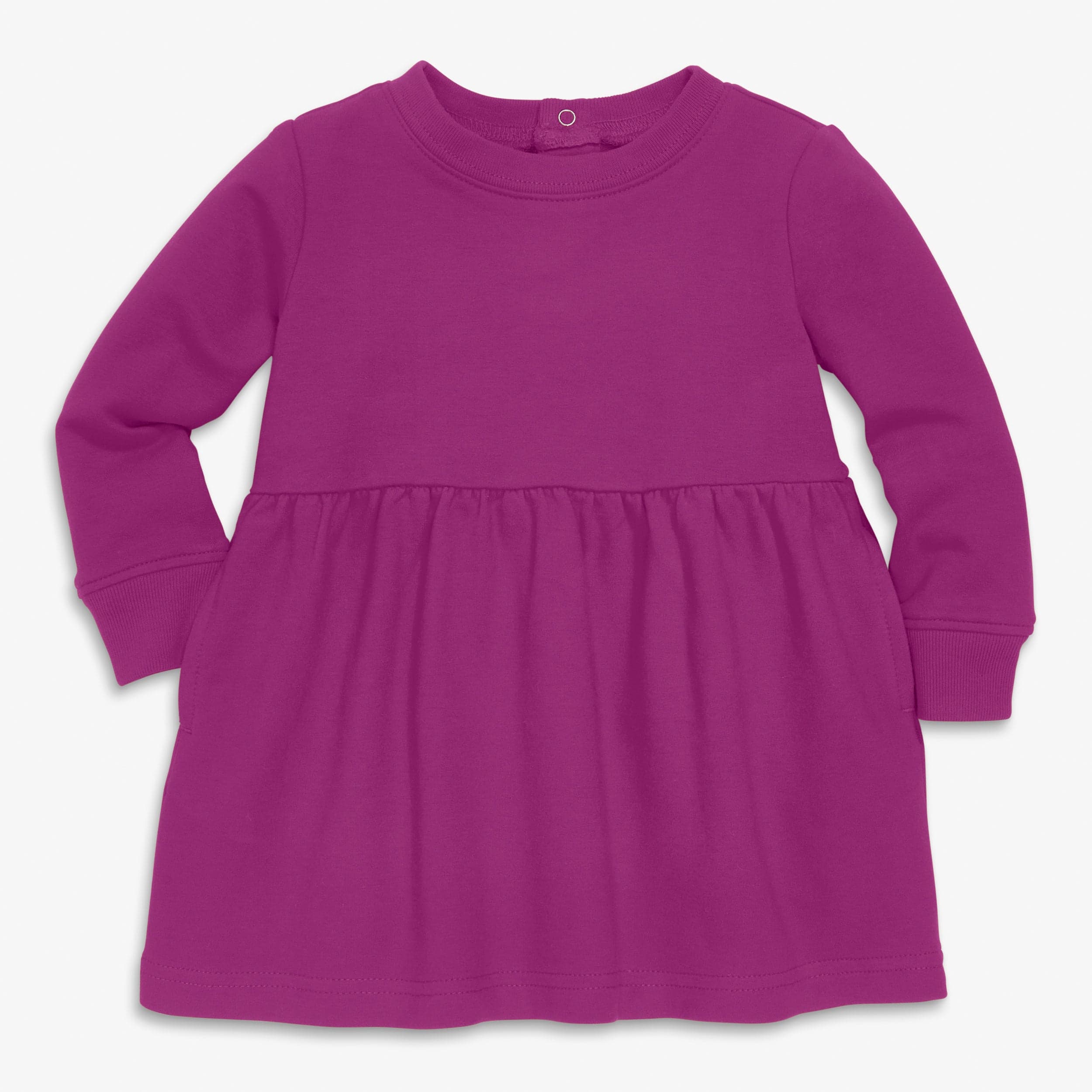 Baby cozy pocket dress 1