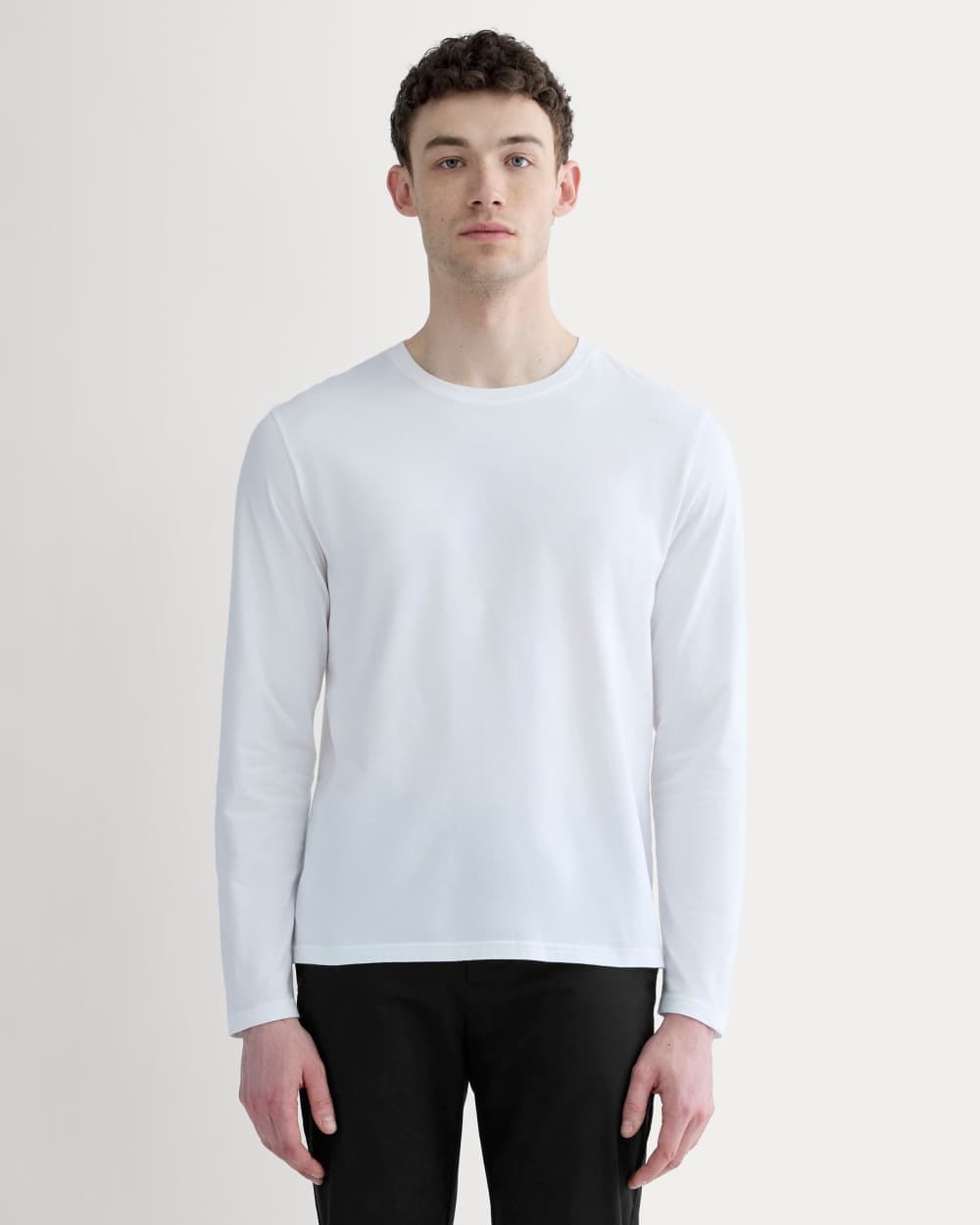 The Essential Organic Long-Sleeve Tee 1