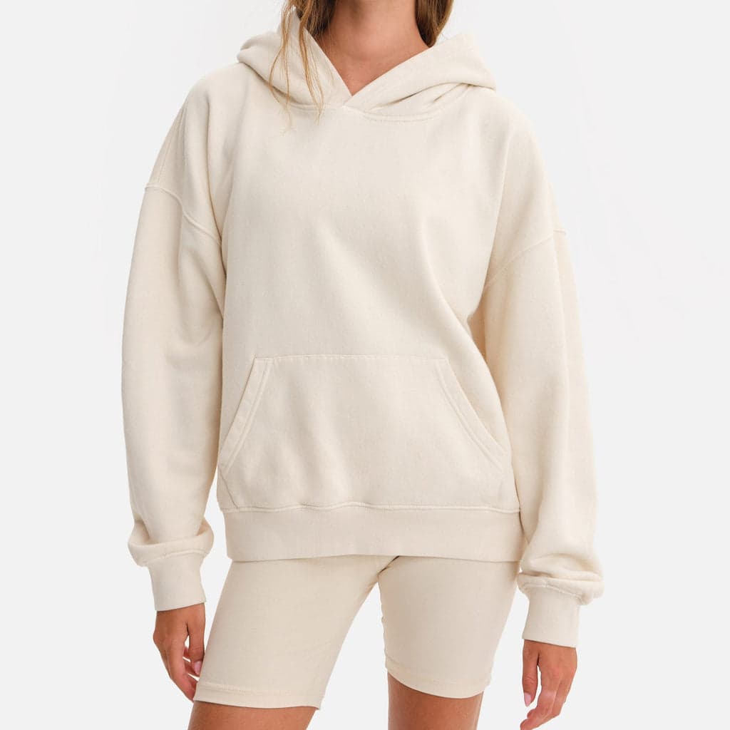Organic Fleece Pocket Hoodie 1
